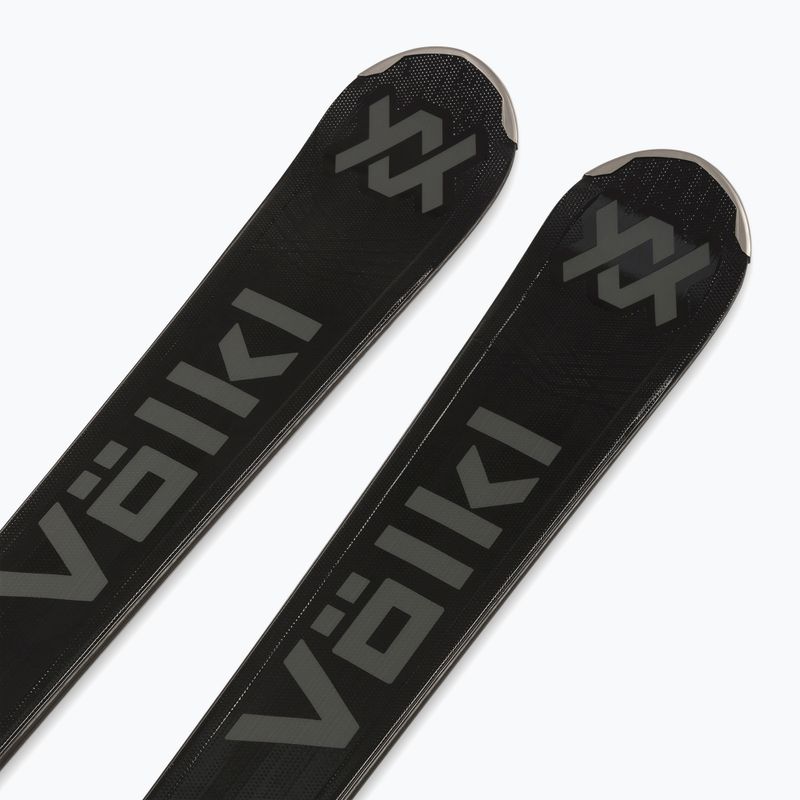 Alpinski mit Bindung Völkl Racetiger MC Black+VMotion 11 GW 4