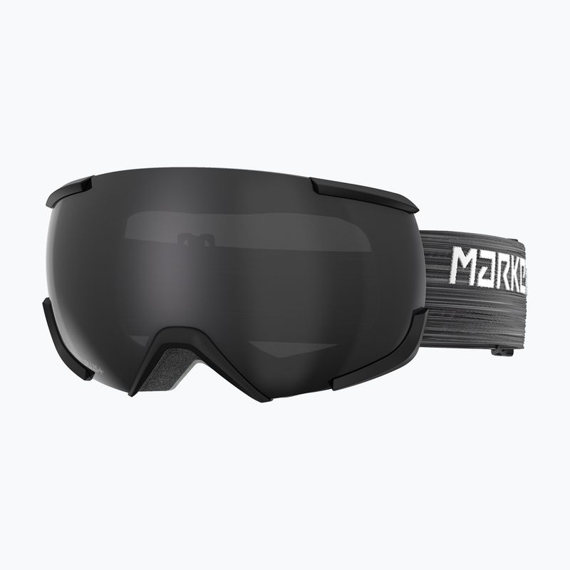 Skibrille Marker 16:10+ black matt/black light/clarity mirror
