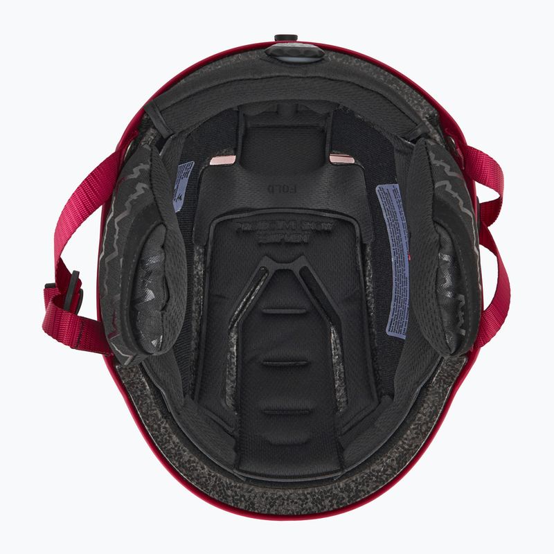 Skihelm Marker Squad marron/orange 5