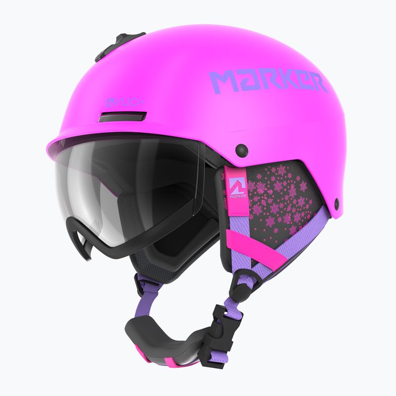 Skihelm Kinder Marker Vijo pink