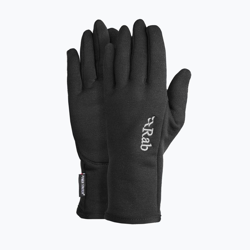 Herren-Trekkinghandschuhe Rab Power Stretch Pro schwarz