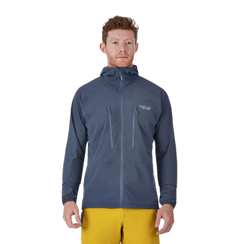 Herren Softshelljacke Rab Borealis grau QWS-35-ST-S