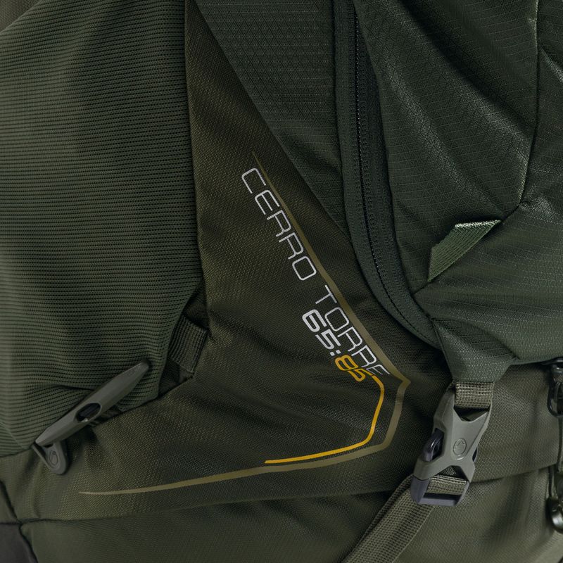 Herren-Trekking-Rucksack Lowe Alpine Cerro Torre 65 + 20 l grün FBQ-01-DO-65 5