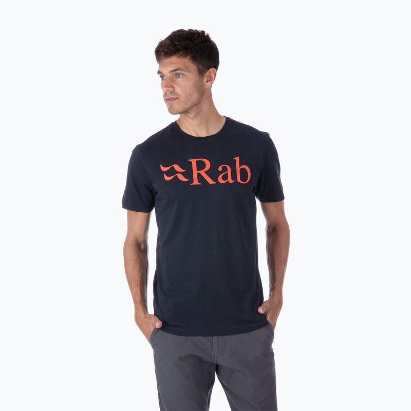 Shirt Herren Rab Stance Logo beluga 2