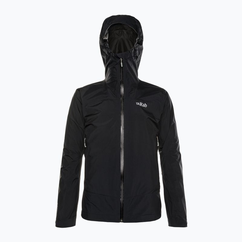 Rab Meridian Herren-Membran-Regenjacke schwarz QWG-44-BL-S 2