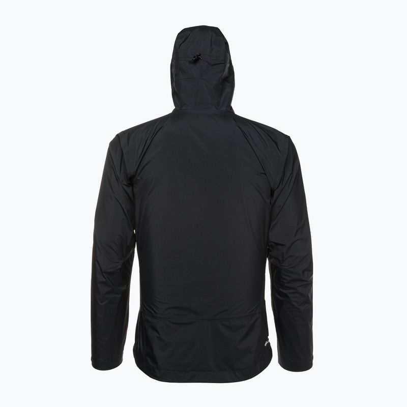Rab Meridian Herren-Membran-Regenjacke schwarz QWG-44-BL-S 3