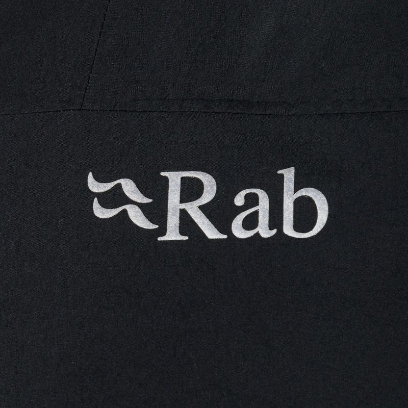 Rab Meridian Herren-Membran-Regenjacke schwarz QWG-44-BL-S 4