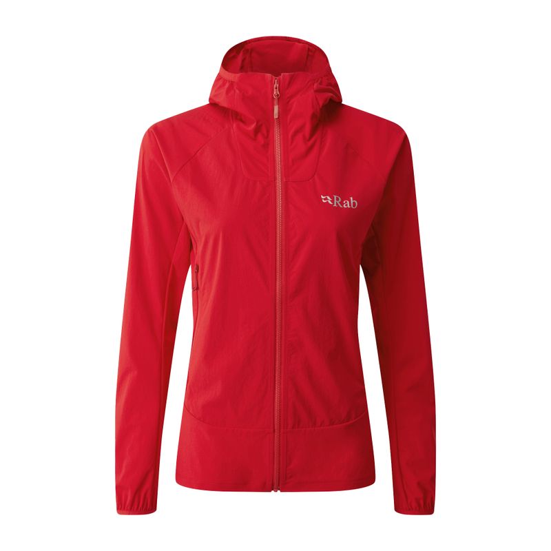 Damen Softshelljacke Rab Borealis rot QWS-39-RU-08