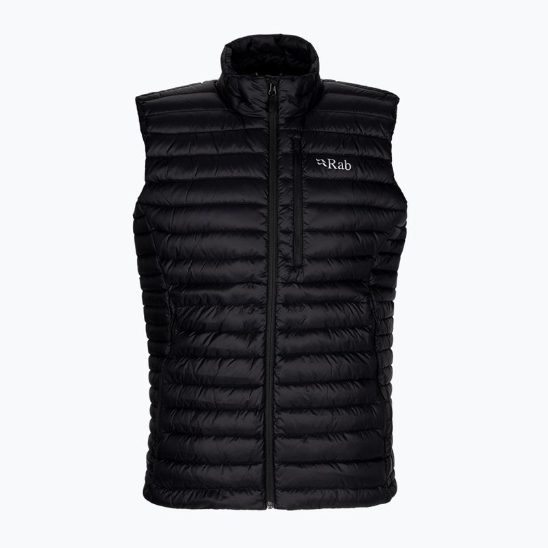 Rab Microlight Herren-Trekkingweste schwarz QDB-18-BL-S