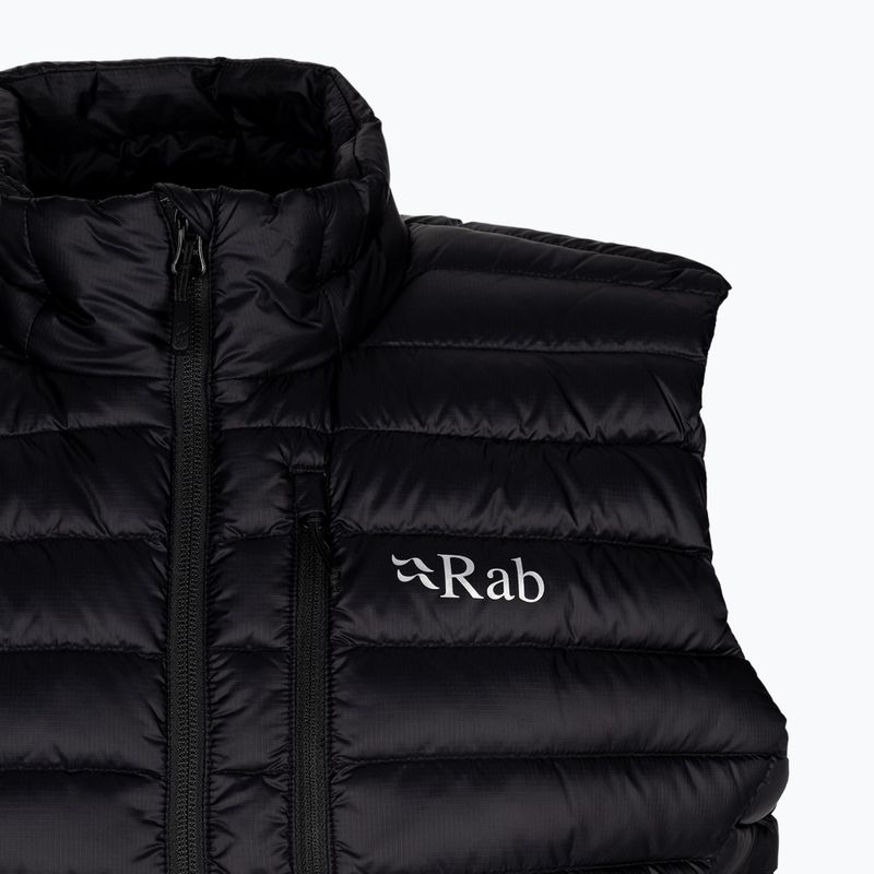 Rab Microlight Herren-Trekkingweste schwarz QDB-18-BL-S 3