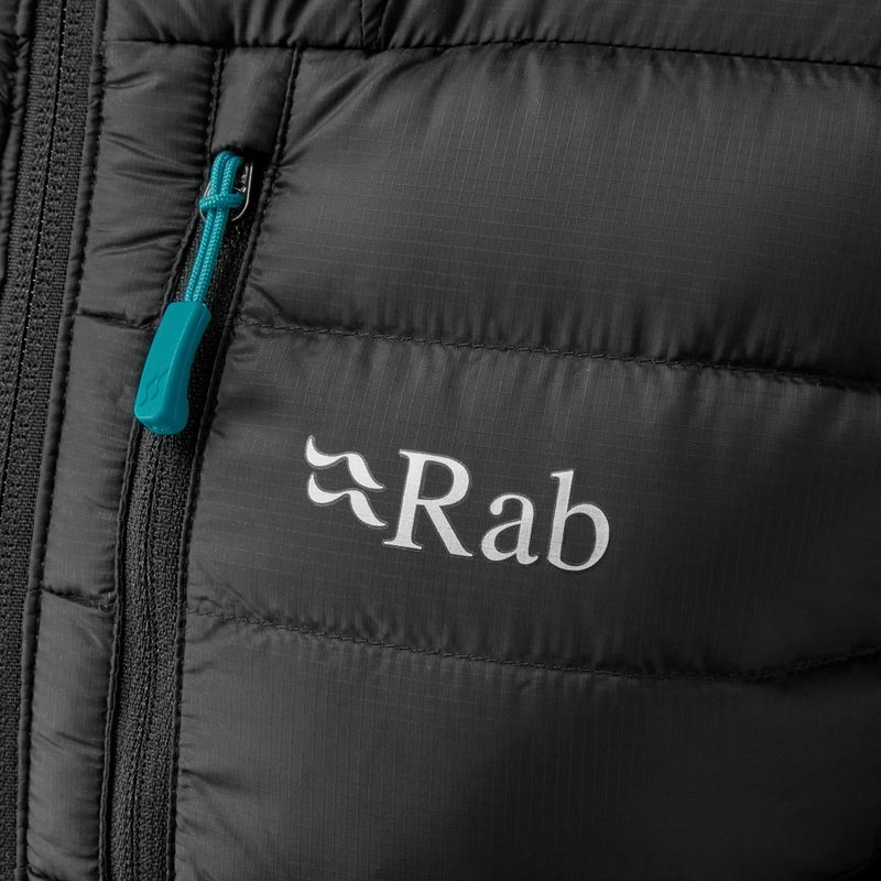 Damen-Daunenjacke Rab Microlight Alpine black 5