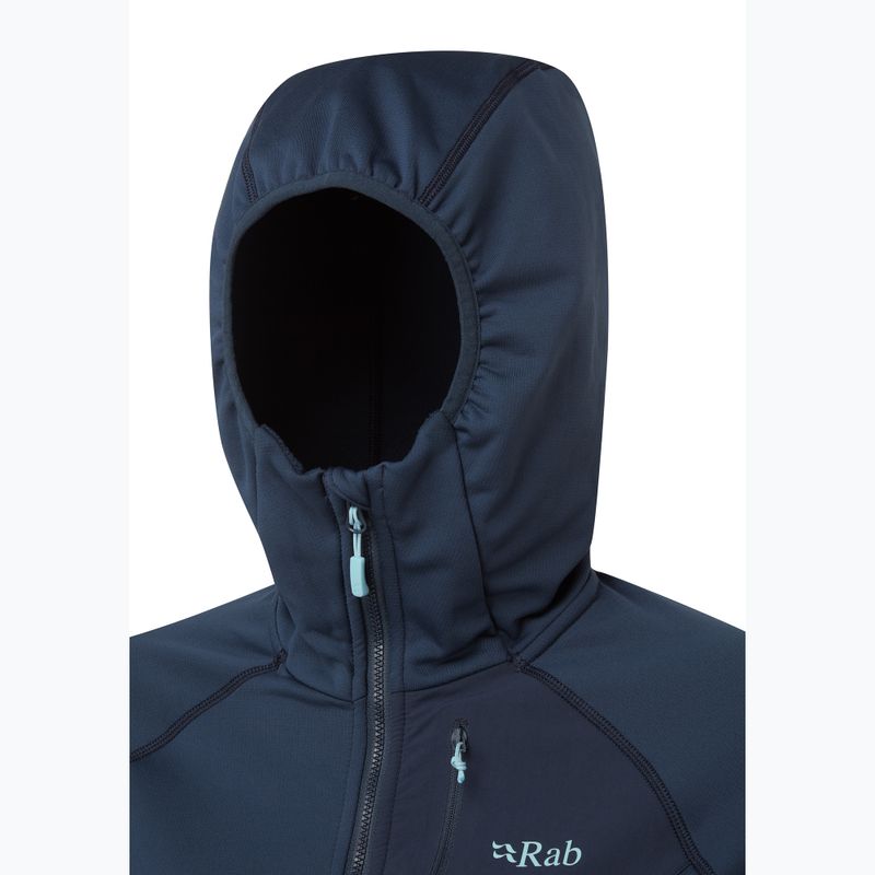 Trekking Hoodie Damen Rab Superflux Hoody deep ink 3