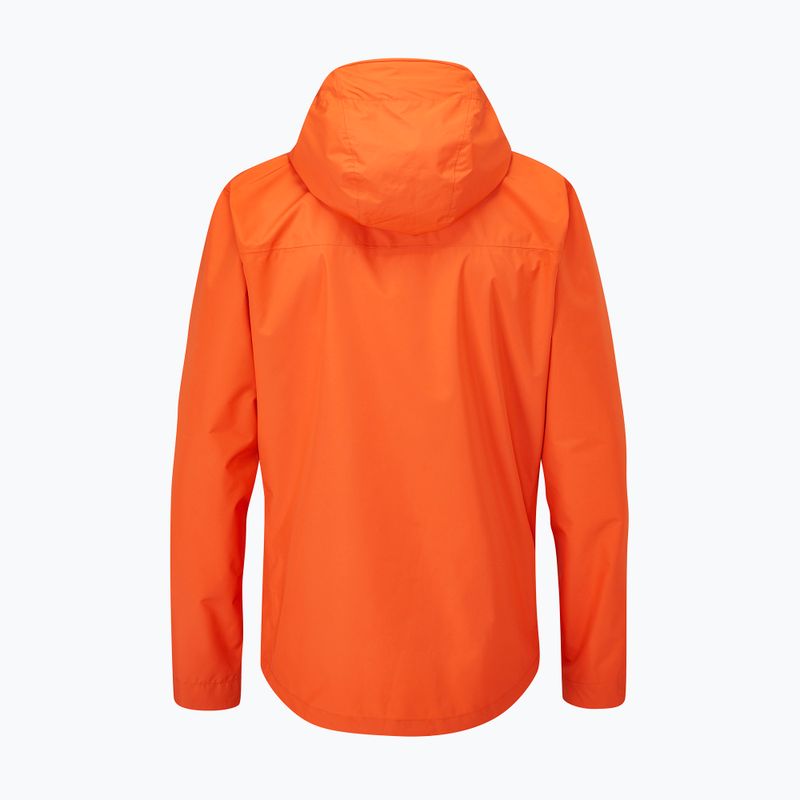 Rab Downpour Eco Herren Regenjacke orange QWG-82 4