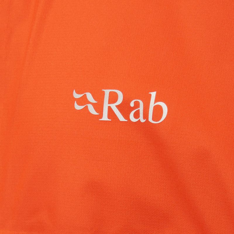 Rab Downpour Eco Herren Regenjacke orange QWG-82 8