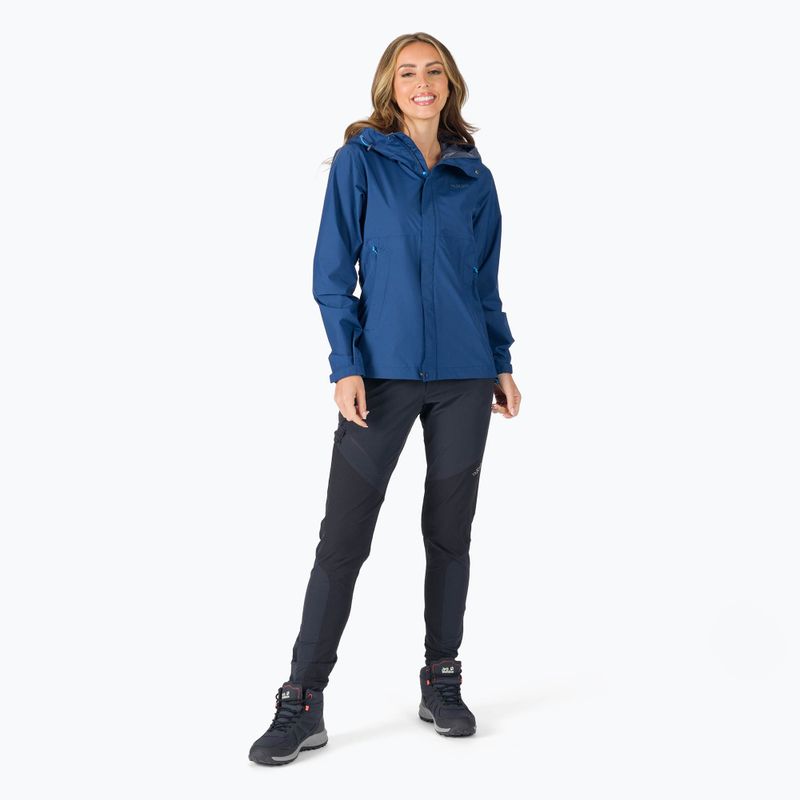 Damen Softshellhose Rab Torque Mountain schwarz-grau QFU-41-BE-08 2