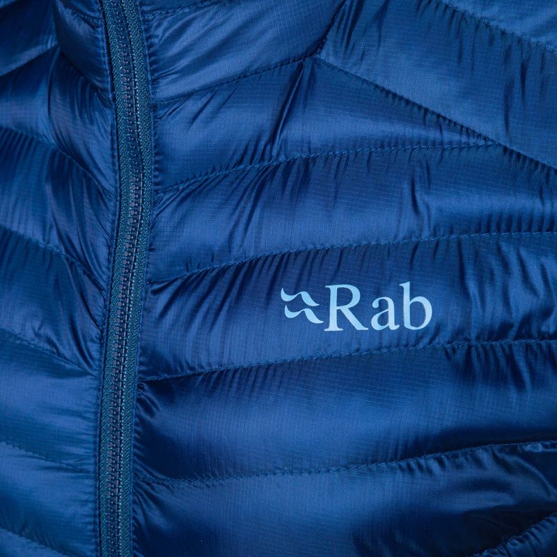 Damen Daunenjacke Rab Cirrus Flex 2.0 Hoody blau QIO-69 3