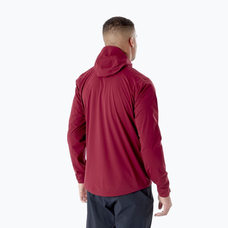 Rab Kinetic 2.0 Herren Regenjacke rot QWG-74 2