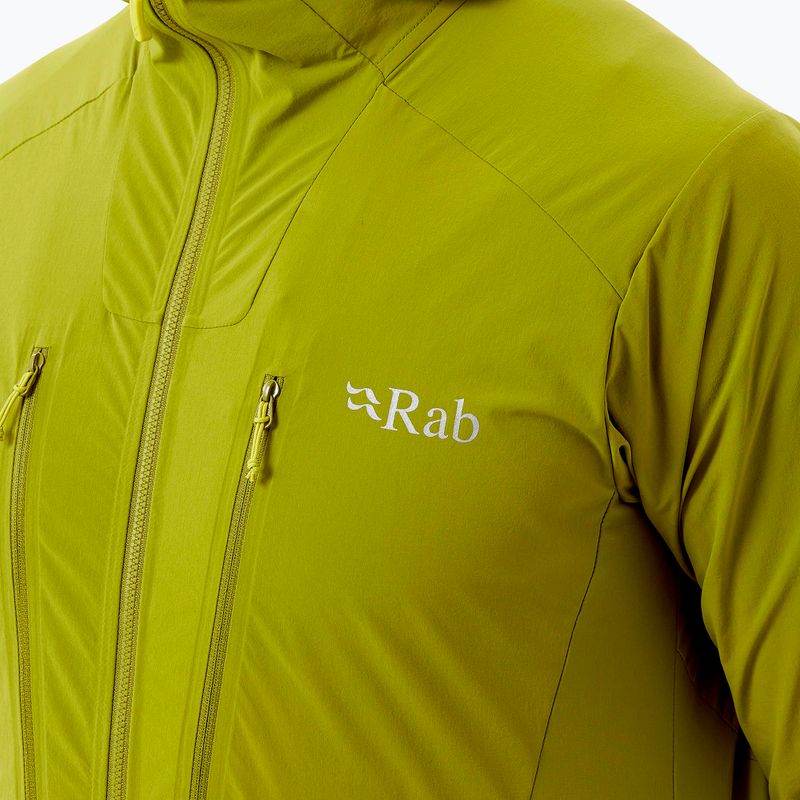 Rab Borealis Herren Softshelljacke grün QWS-35 4
