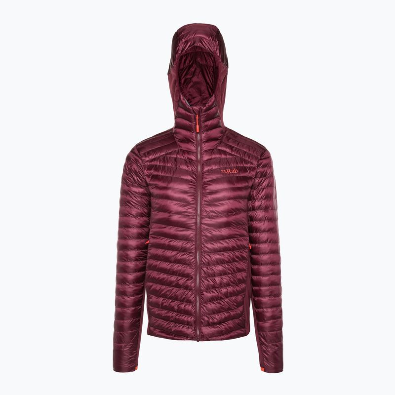 Damen Daunenjacke Rab Cirrus Flex 2.0 Hoody kastanienbraun QIO-69 2