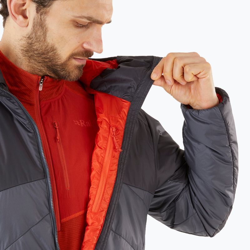 Herren Daunenjacke Rab Xenon 2.0 schwarz-grau QIO-94-AGR-MED 5