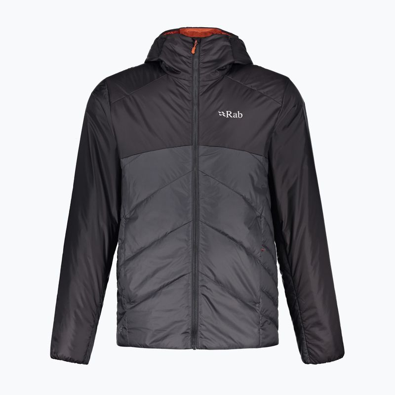 Herren Daunenjacke Rab Xenon 2.0 schwarz-grau QIO-94-AGR-MED 10
