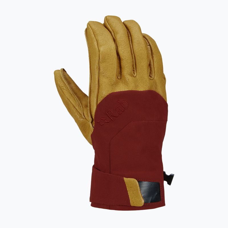 Rab Khroma Tour Infinium oxblood rote Handschuhe 2