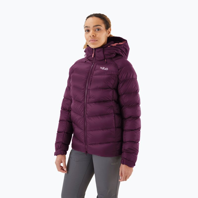 Damen Daunenjacke Rab Axion Pro lila QDE-65-EGG-08