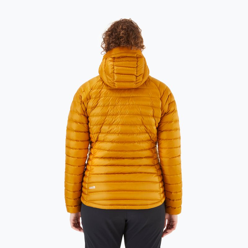 Damen Daunenjacke Rab Microlight Alpine gelb QDB-13-DBN-08 8