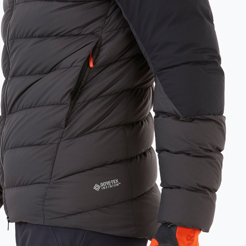 Men's Rab Infinity Alpine Daunenjacke schwarz/anthrazit 9