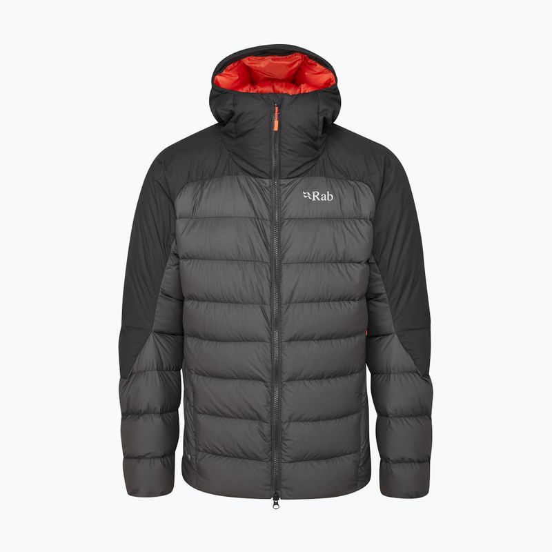Men's Rab Infinity Alpine Daunenjacke schwarz/anthrazit 11