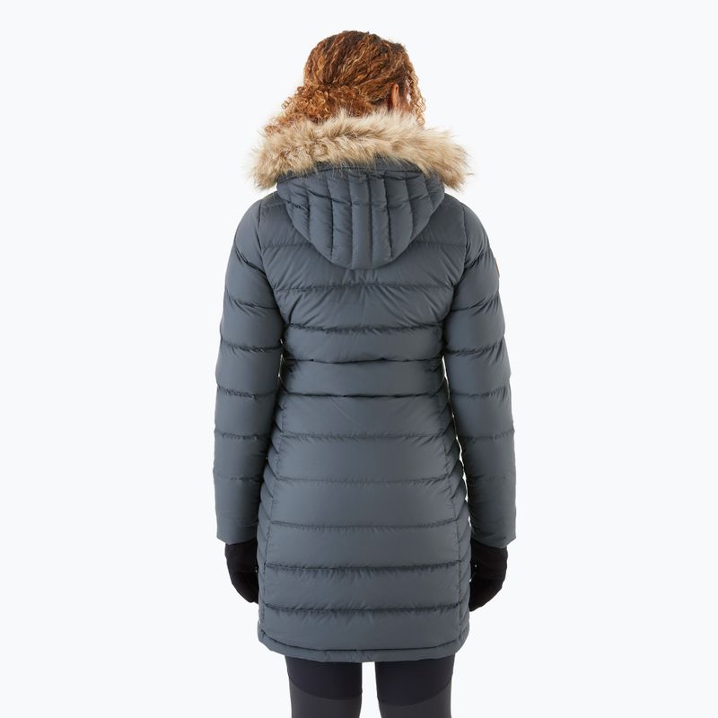 Damen-Daunenmantel Rab Deep Cover Parka steel 2