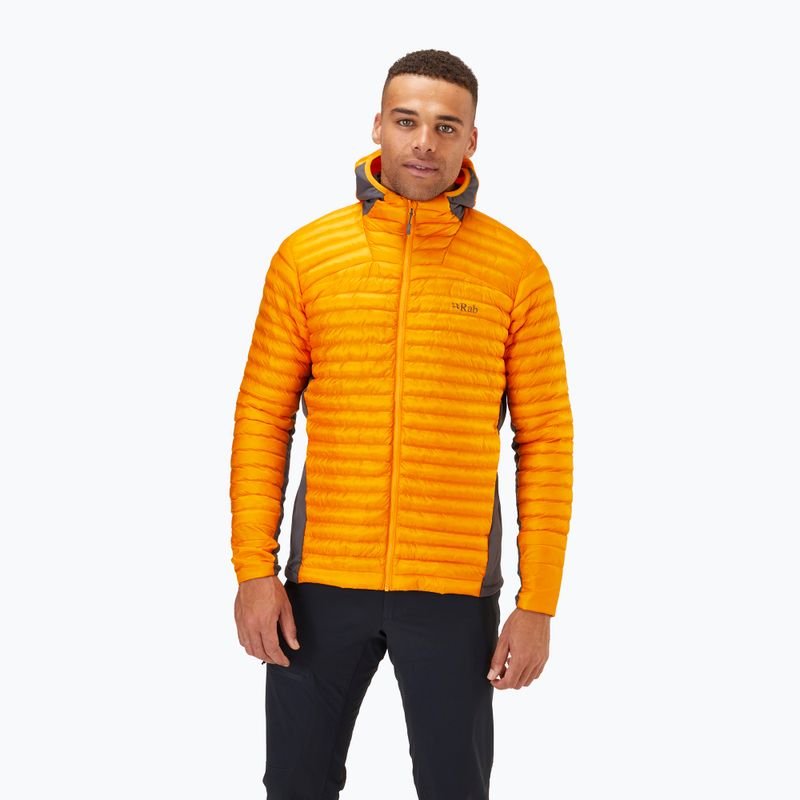Rab Cirrus Flex 2.0 Herren Hybridjacke orange QIO-68-SUN-SML