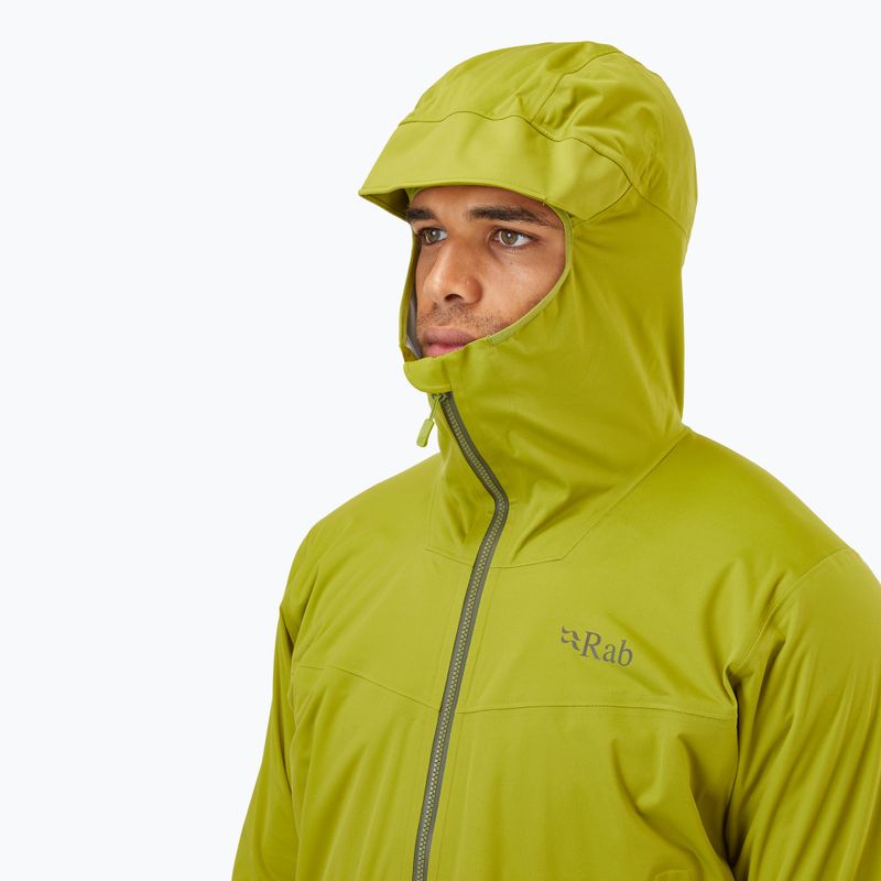 Regenjacke Herren Rab Kinetic 2.0 ascent grey 4