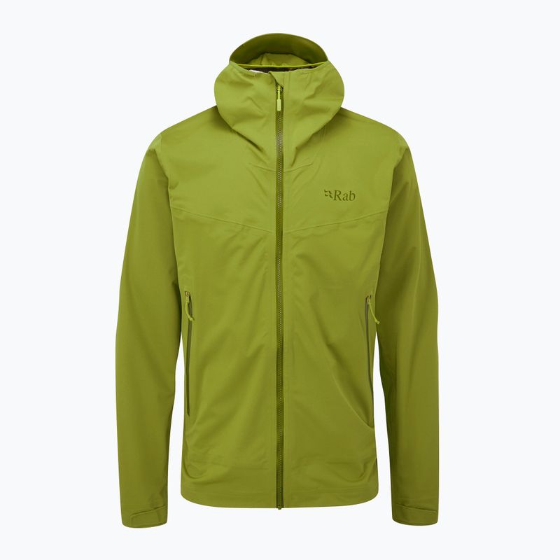 Regenjacke Herren Rab Kinetic 2.0 ascent grey 10