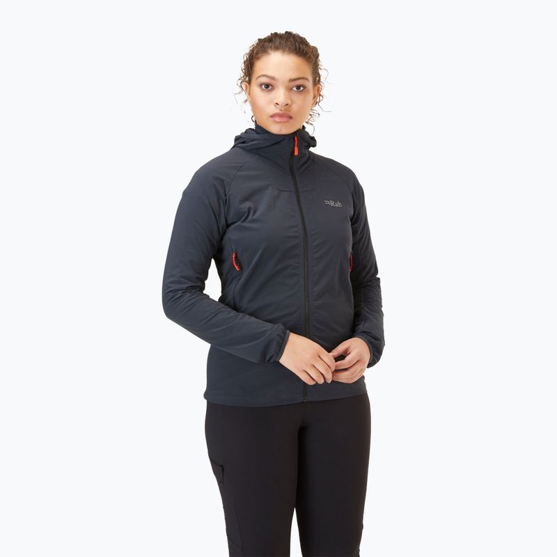 Softshell Jacke Damen Rab Borealis beluga