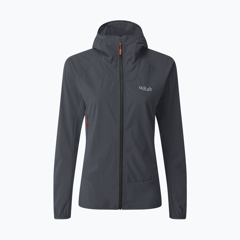 Softshell Jacke Damen Rab Borealis beluga 4