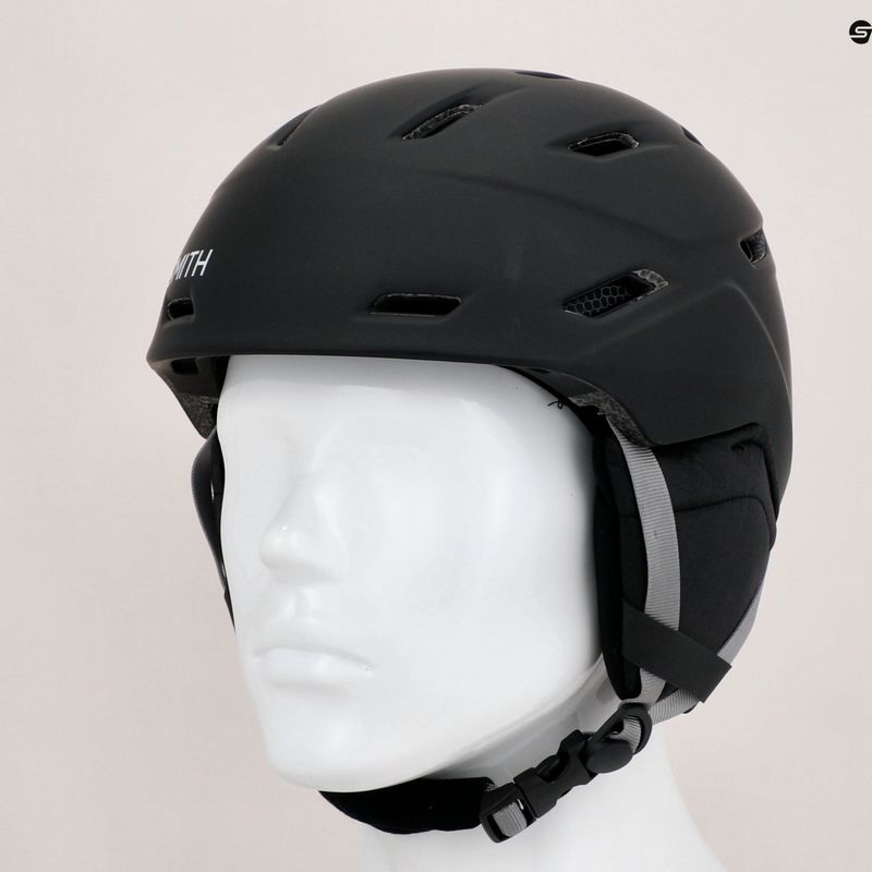 Smith Mission Skihelm schwarz E00696 9