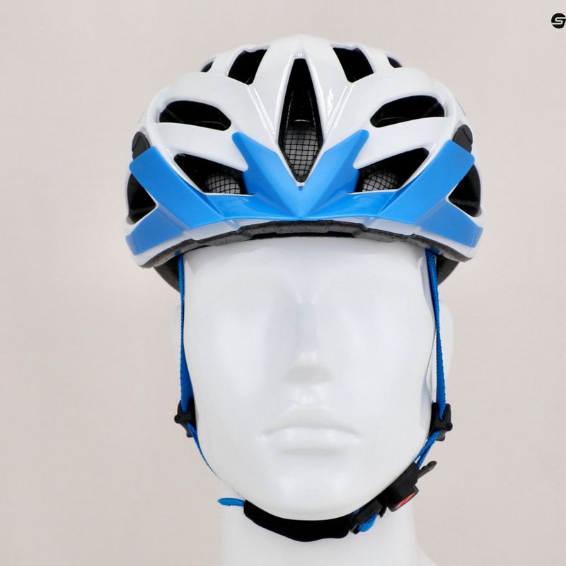 Fahrradhelm Alpina Panoma 2.0 white/blue gloss 9