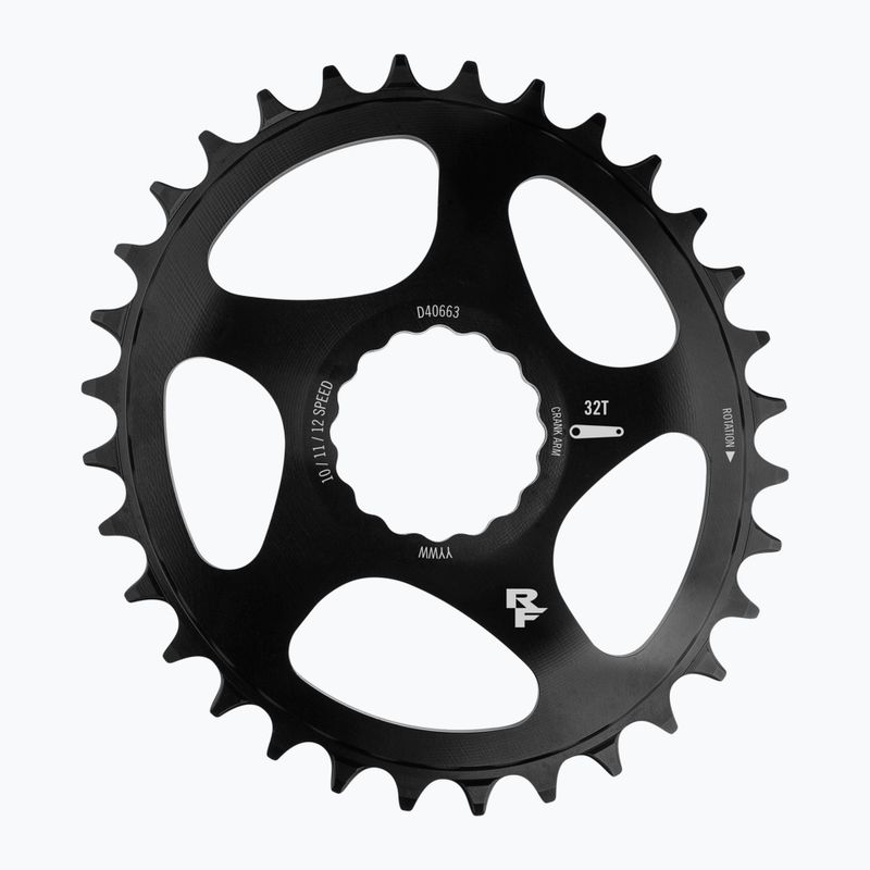 RACE FACE Cinch DM Oval Ritzel schwarz 4
