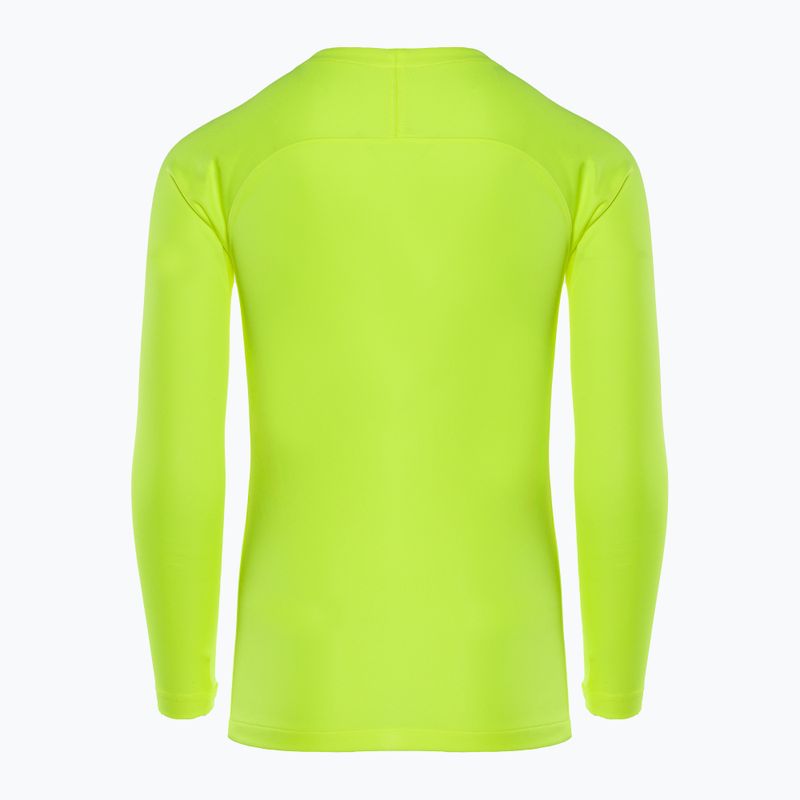 Nike Dri-FIT Park First Layer Kinder Thermo-Langarmshirt in Volt/Schwarz 2