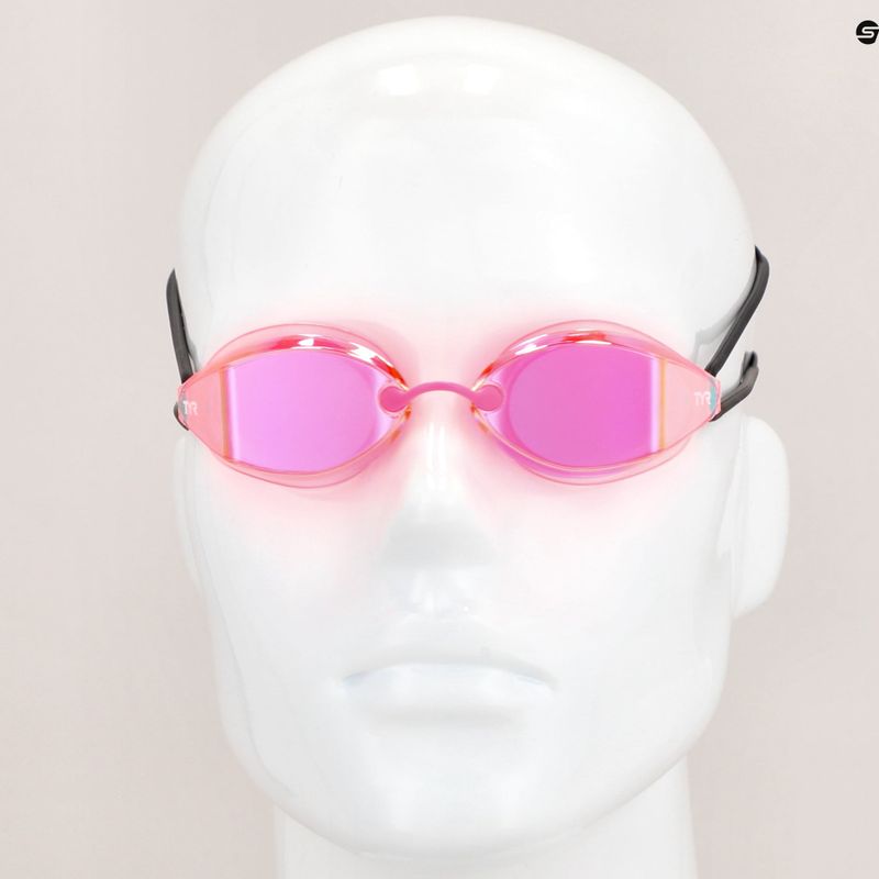 Schwimmbrille TYR Tracer-X Racing Mirrored rosa LGTRXM_694 9
