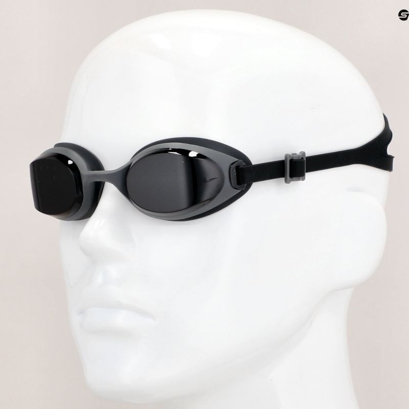 Schwimmbrille Nike Hyper Flow schwarz NESSA182 7