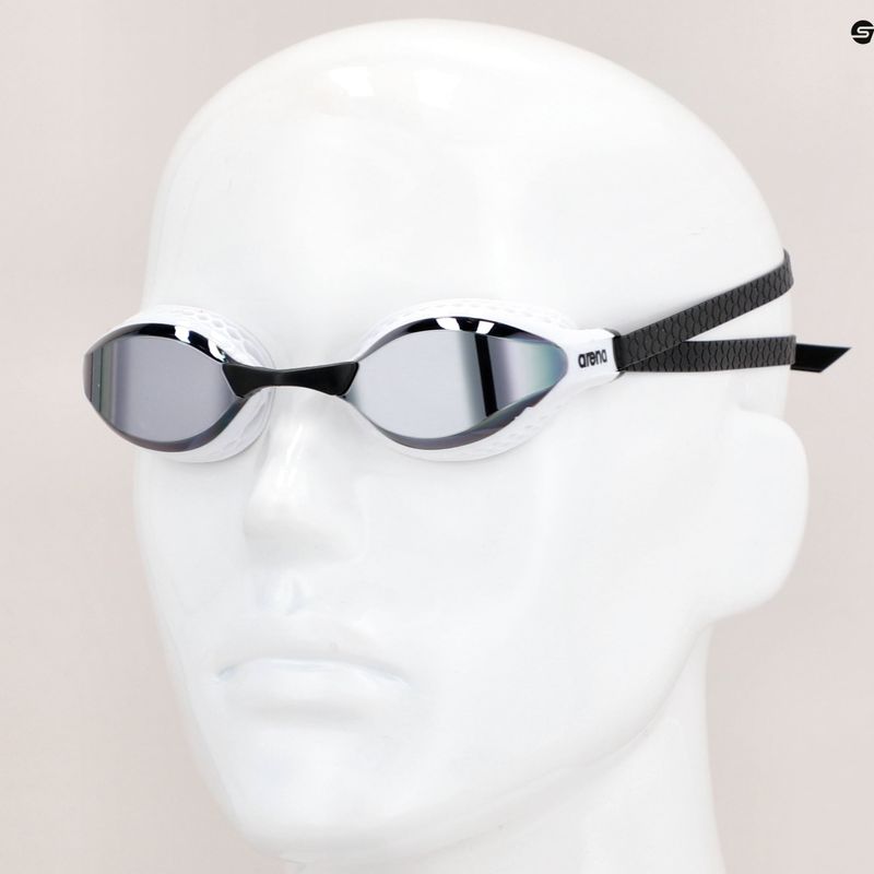 Schwimmbrille arena Air-Speed Mirror weiß 3151 7