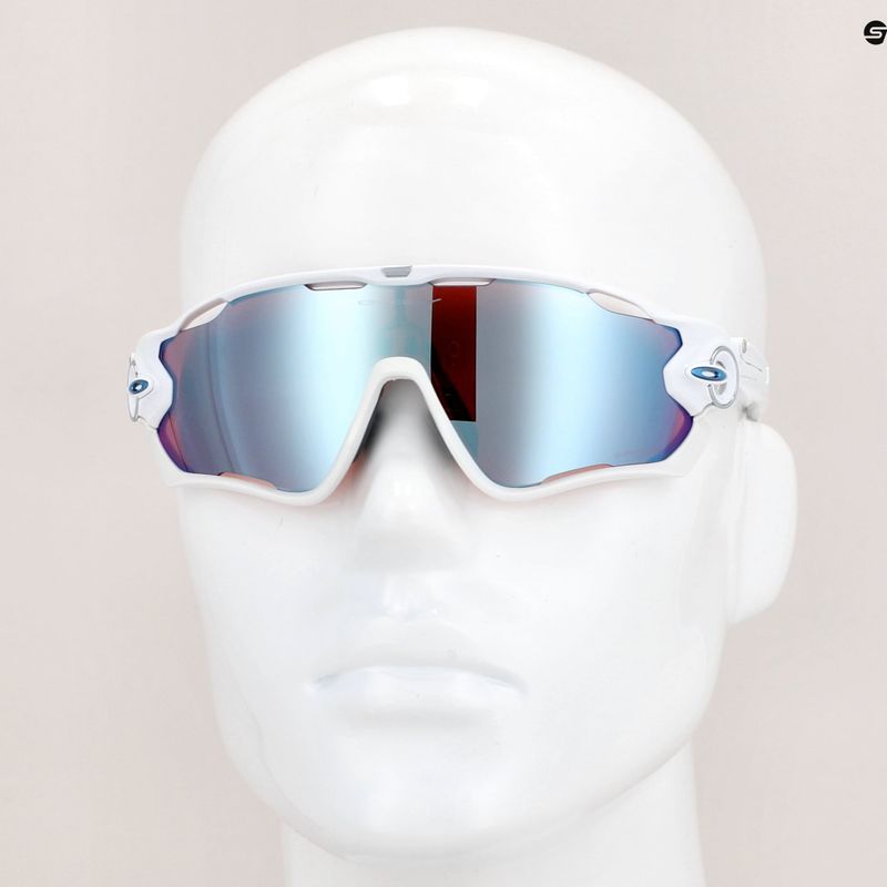 Oakley Jawbreaker Sonnenbrille weiß 0OO9290 7