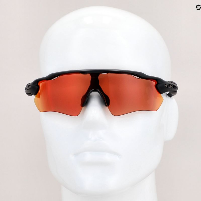 Oakley Radar EV Pfad Radfahren Brille schwarz/rot 0OO9208 7