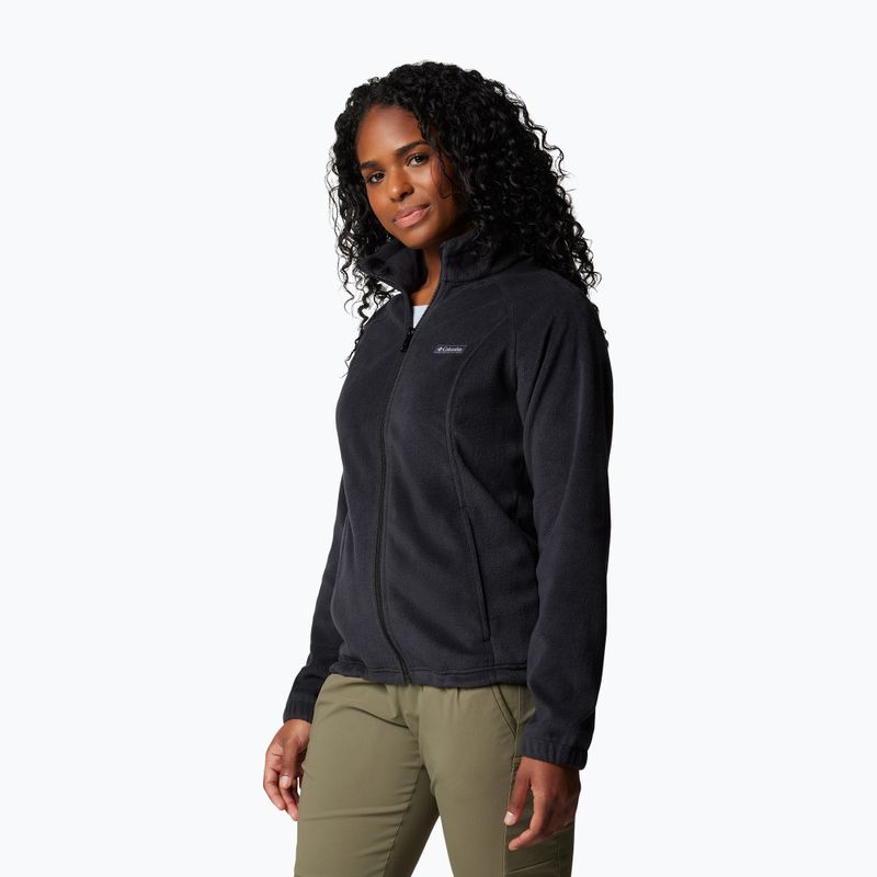 Damen-Fleecejacke Columbia Benton Springs Full Zip black 4