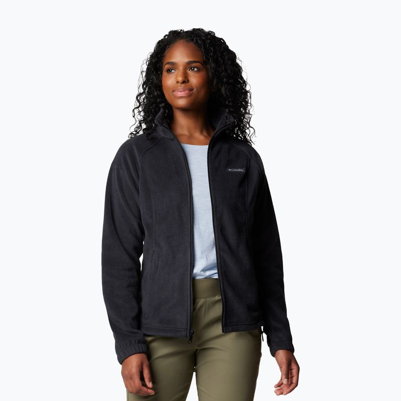 Damen-Fleecejacke Columbia Benton Springs Full Zip black 5