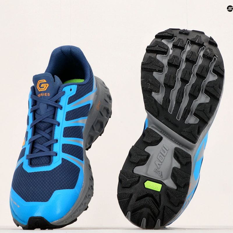 Herren Laufschuhe Inov-8 Trailfly Ultra G300 Max blau 000977-BLGYNE 11