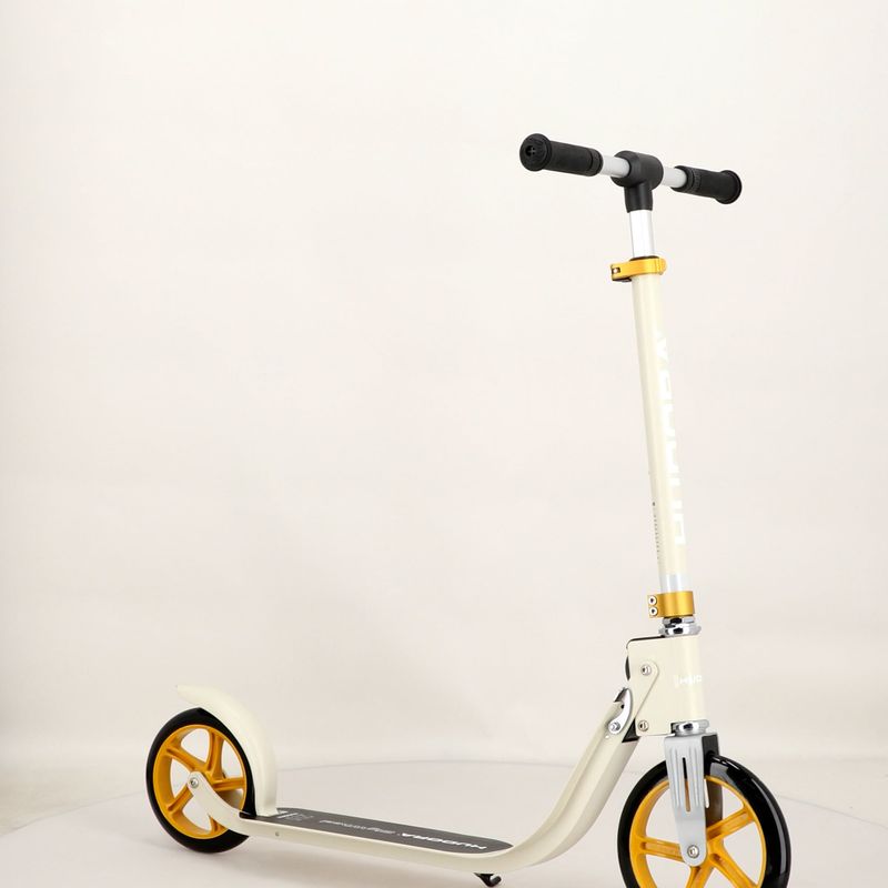 Hudora Bigwheel 215 Motorroller beige 14127 14