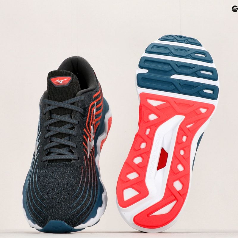 Herren Laufschuhe Mizuno Wave Horizon 6 navy blau J1GC222611 10